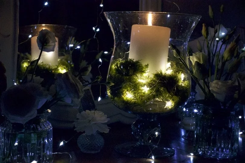 Lumière romantique dans la chambre Lumière romantique dans la chambre