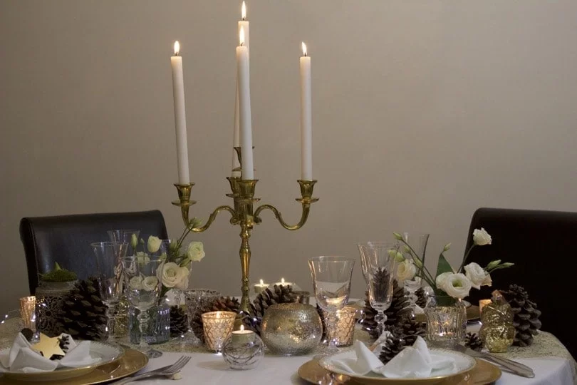 Une jolie table pour la nouvelle année Une jolie table pour la nouvelle année