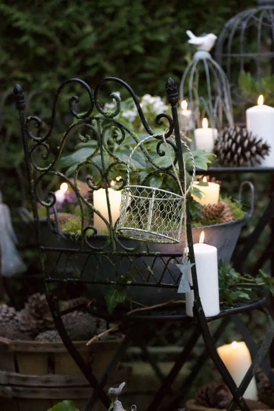 Des bougies pour un jardin hyggelig Des bougies pour un jardin hyggelig