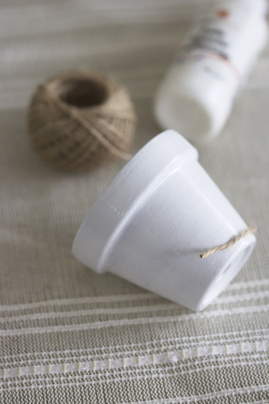 Matériel pour customiser des pots pour le balcon