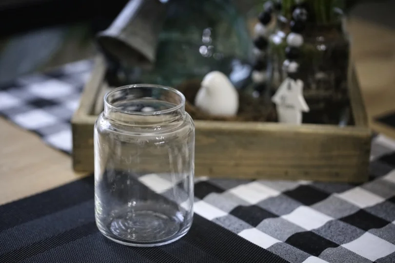 Recycler des jarres Yankee candle